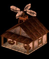 Istaria MMO - Woodworking Shop a buildable plot structure that is persistant in the game world